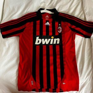 Adidas 07/08 AC Milan - Vintage Mens M Home Jersey - Pre-Owned - Good Condition
